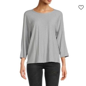 STANDARD JAMES PERSE BLUE-GRAY TOP  SZ 3 (LRG)